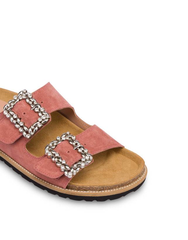 Pollini Sandali Fussbett In Crosta Rosemery Peonia