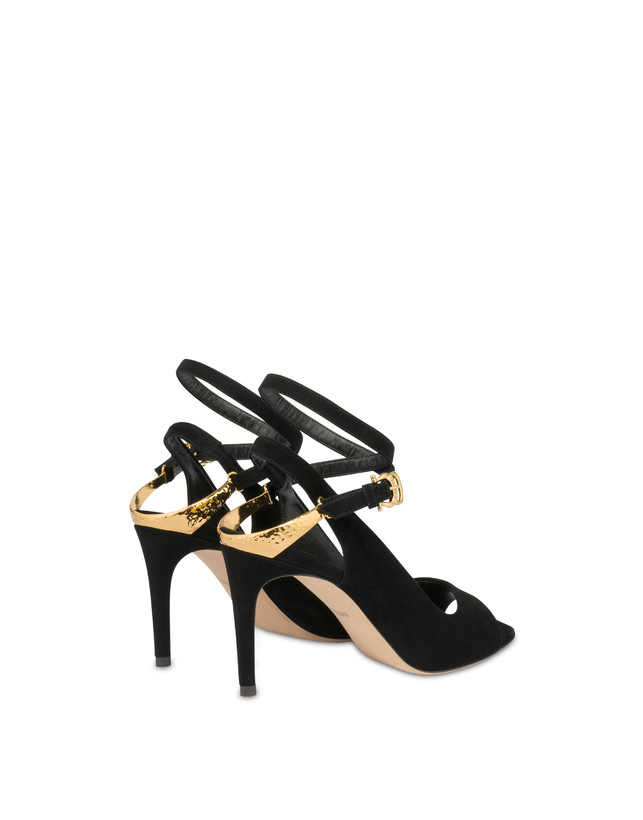 Pollini Sandali In Camoscio Armour