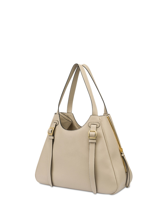 Pollini Shopper In Vitello Bottalato Rider