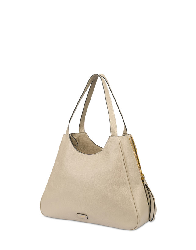 Pollini Shopper In Vitello Bottalato Rider