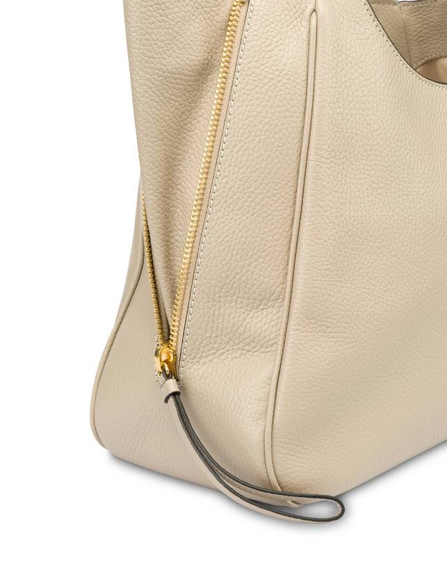 Pollini Shopper In Vitello Bottalato Rider