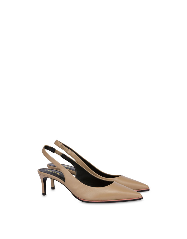 Pollini Slingback In Nappa Attitude