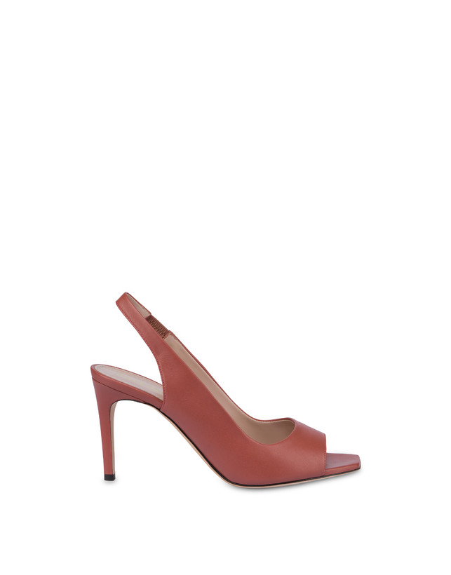 Pollini Slingback In Nappa Attitude Nude