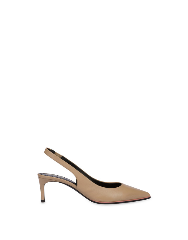 Pollini Slingback In Nappa Attitude