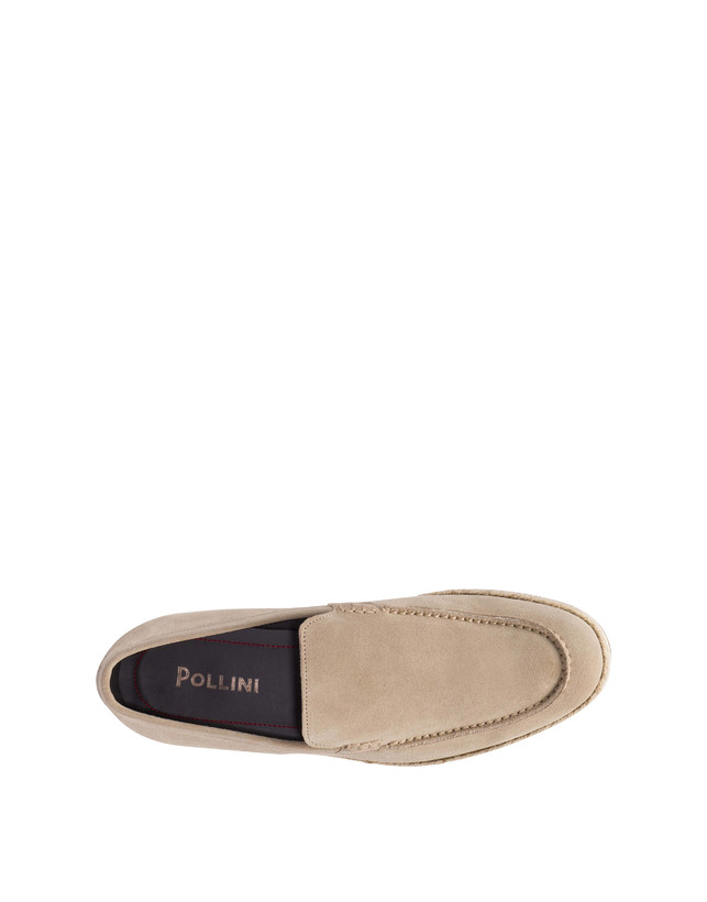 Pollini Slip-on In Crosta B-light Beige