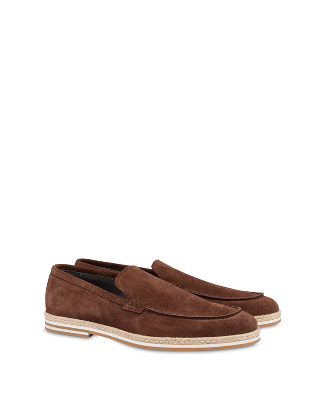 Pollini Slip-on In Crosta B-light Marrone