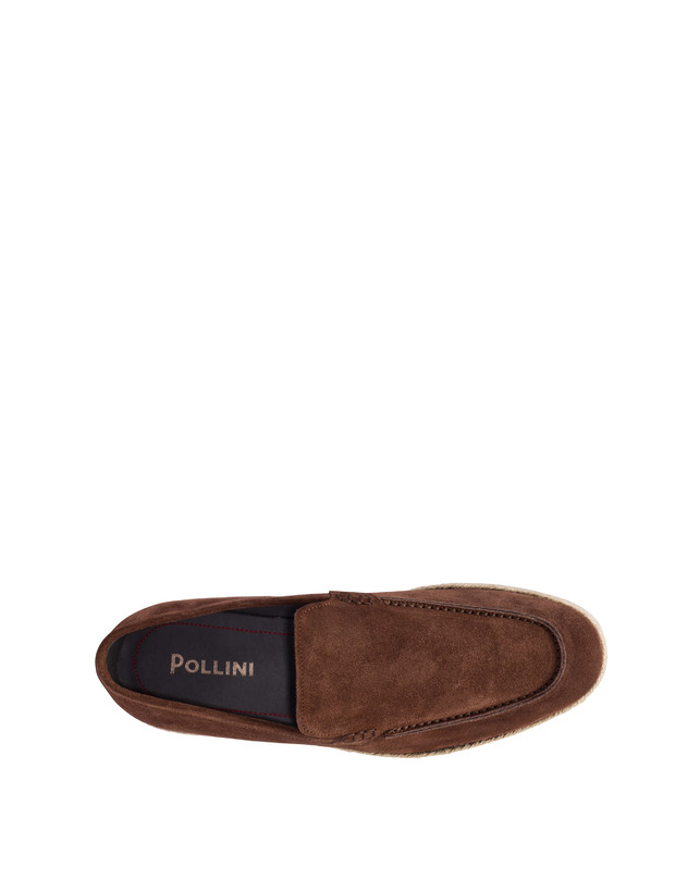 Pollini Slip-on In Crosta B-light Marrone