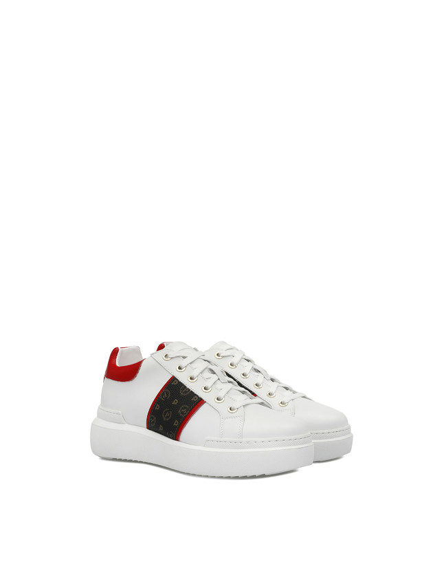 Pollini Sneaker Nero/lacca/bianco