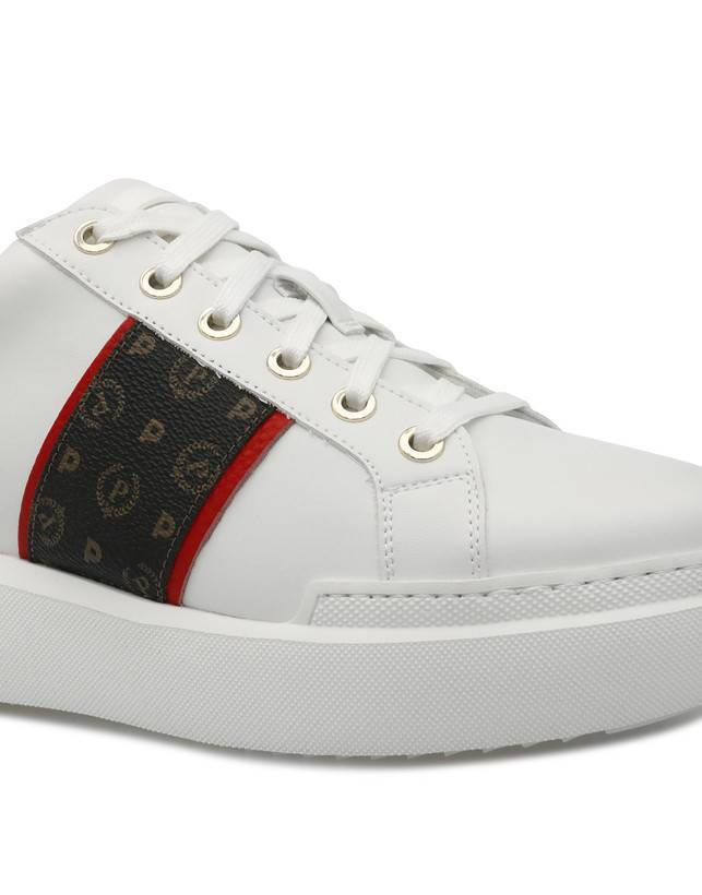 Pollini Sneaker Nero/lacca/bianco