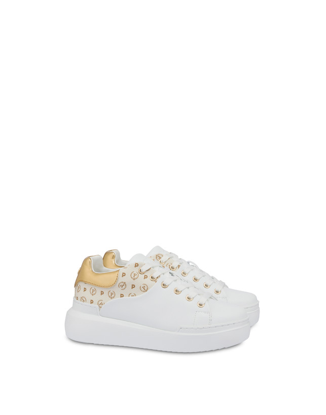 Pollini Sneakers Carrie Heritage Avorio/bianco/oro