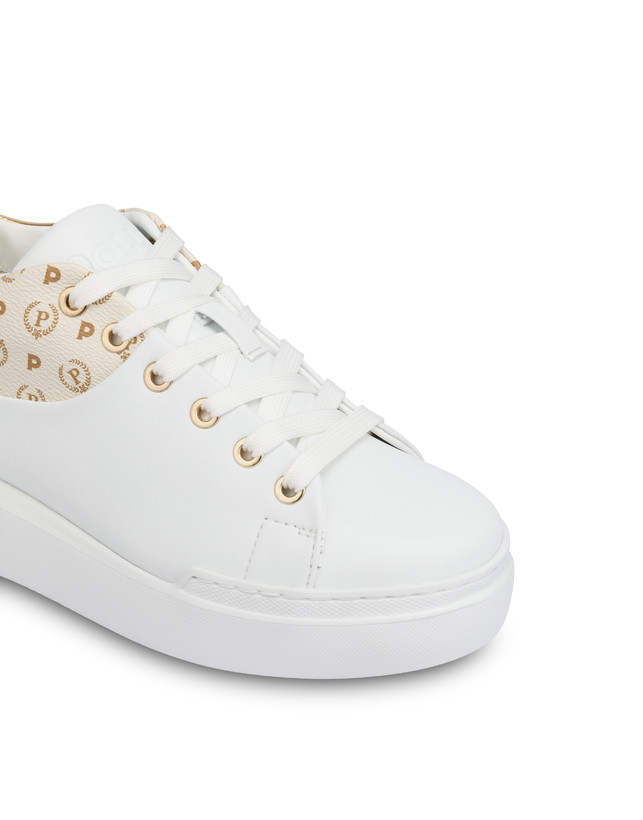 Pollini Sneakers Carrie Heritage Avorio/bianco/oro
