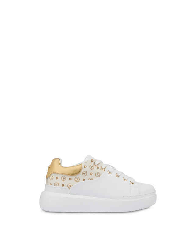 Pollini Sneakers Carrie Heritage Avorio/bianco/oro