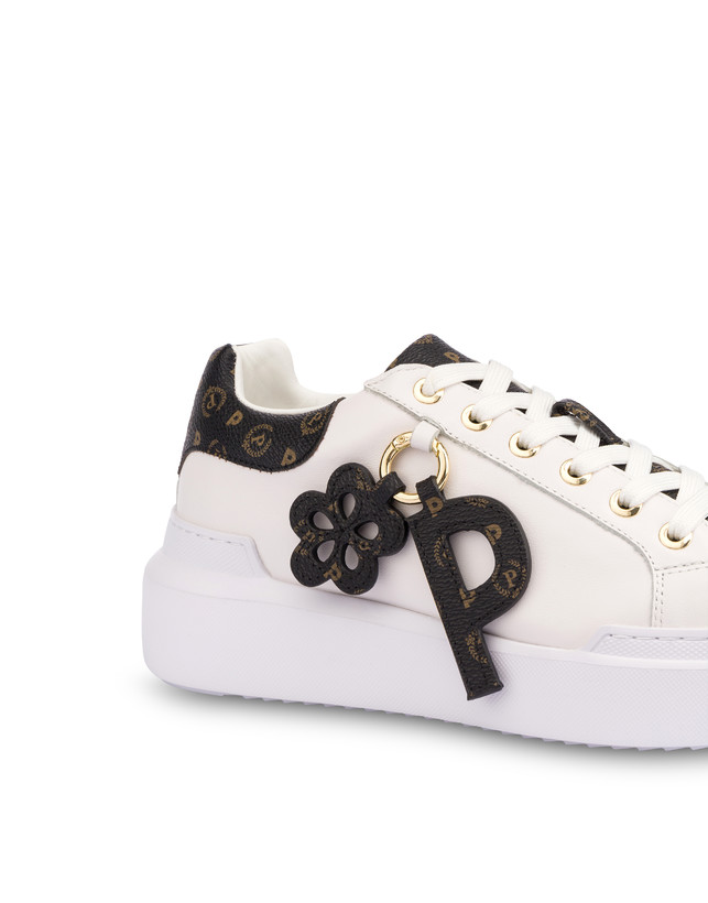 Pollini Sneakers Con Charm Heritage Carry Nero
