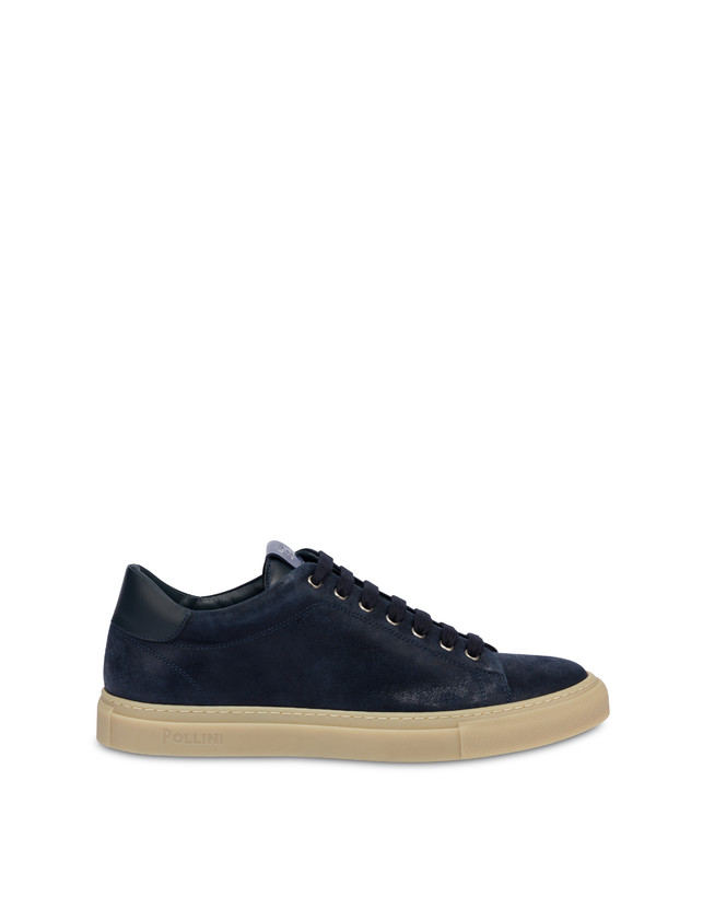 Pollini Sneakers In Crosta Tennis Club Blu