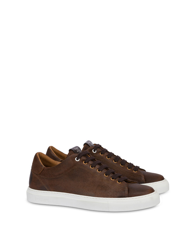 Pollini Sneakers In Crosta Tennis Club T.moro