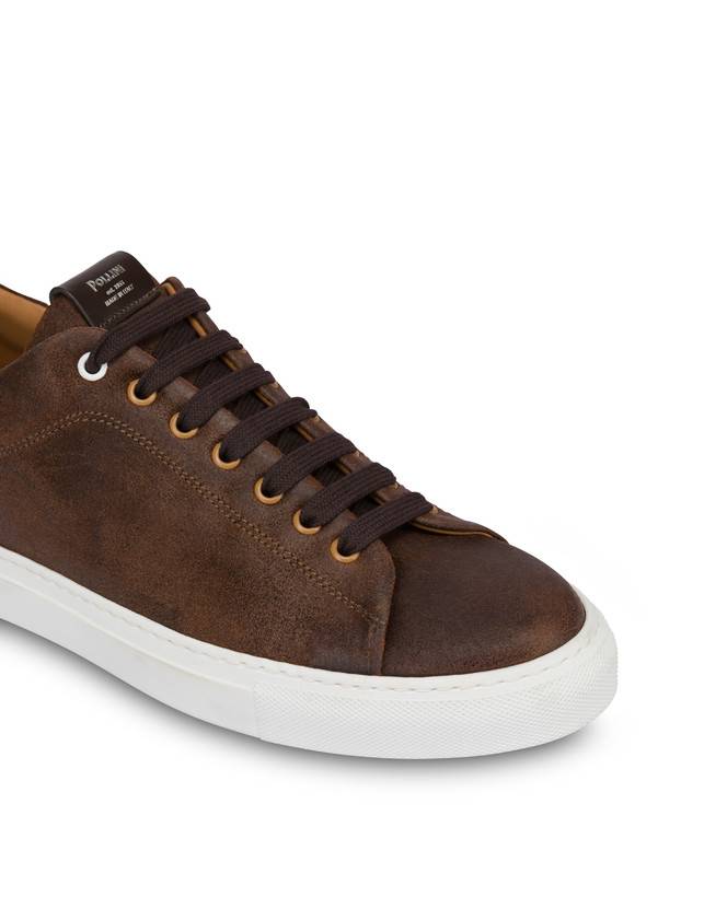 Pollini Sneakers In Crosta Tennis Club T.moro