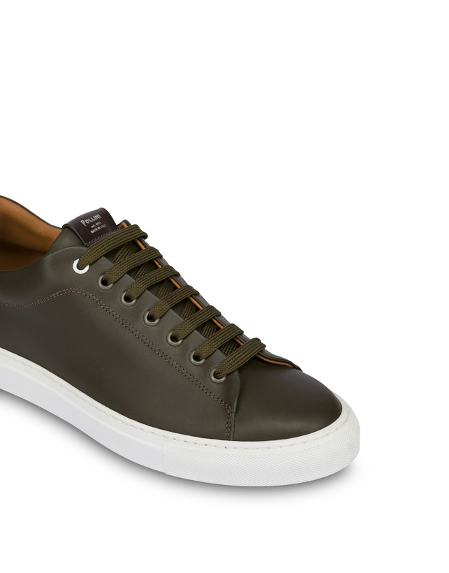 Pollini Sneakers In Vitello Tennis Club Militare