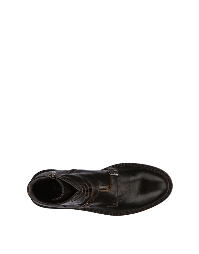 Pollini Stivaletti In Capra 1920 T.moro