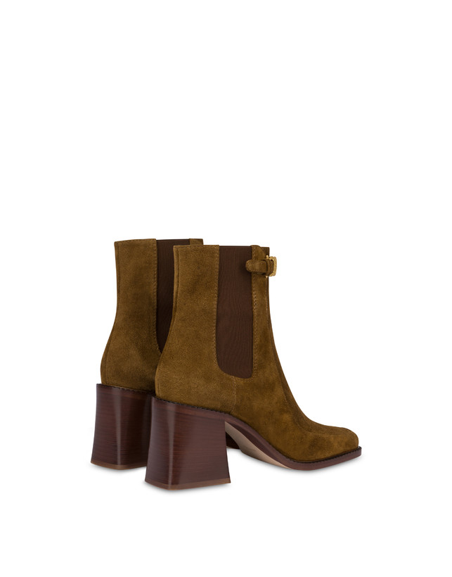 Pollini Stivaletti In Crosta Eva Caramello