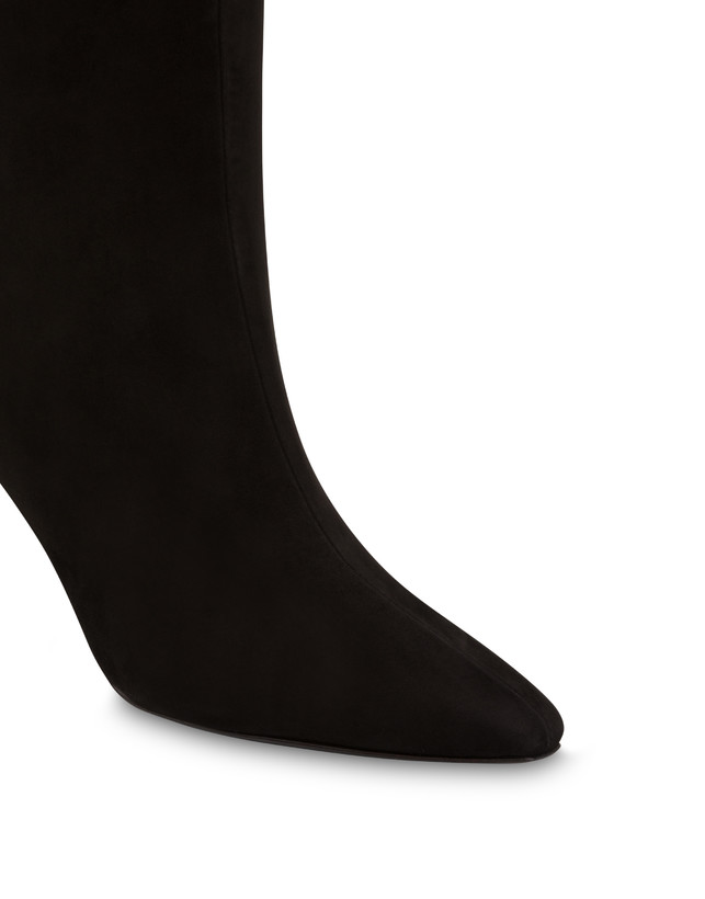 Pollini Stivali In Camoscio Sissi Nero