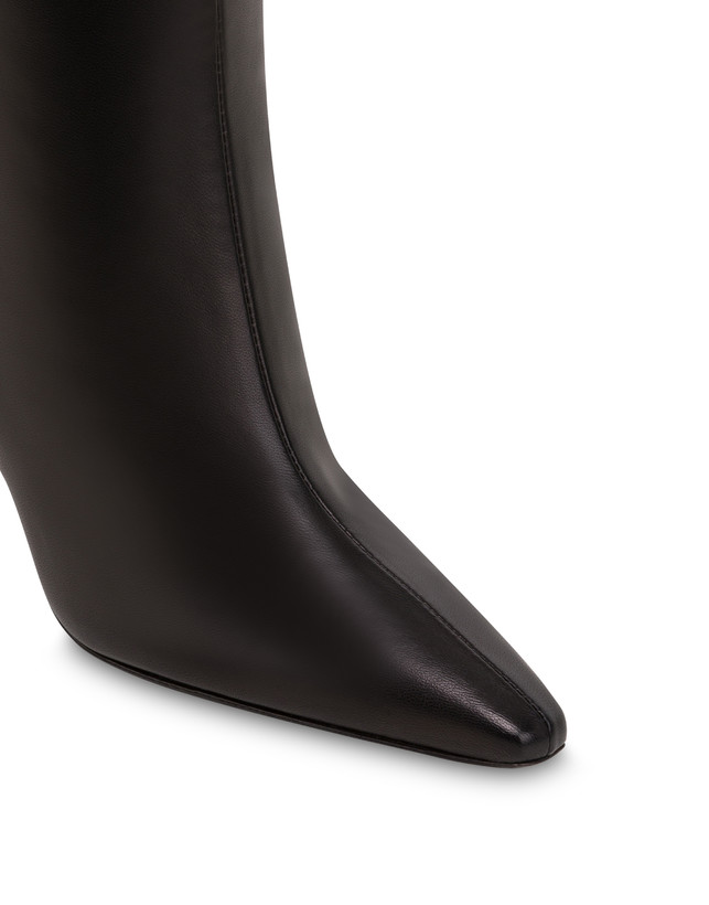 Pollini Stivali In Nappa Sissi Nero