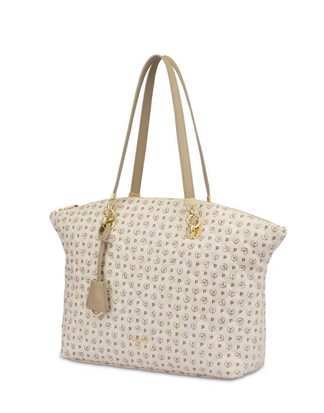 Pollini Tote Bag Heritage Matelassé Avorio/avorio