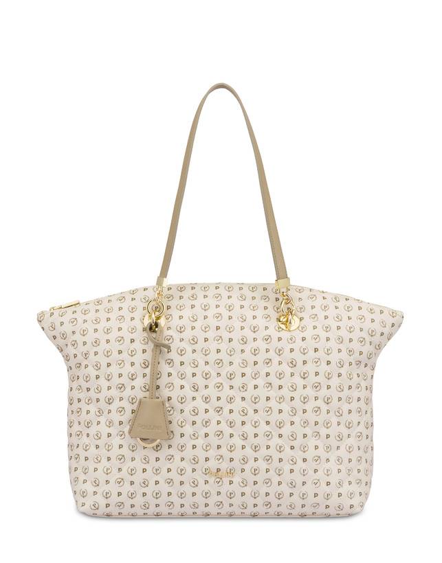 Pollini Tote Bag Heritage Matelassé Avorio/avorio