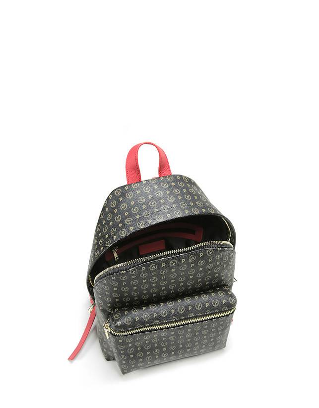 Pollini Zaino Heritage Logo Classic Nero/lacca