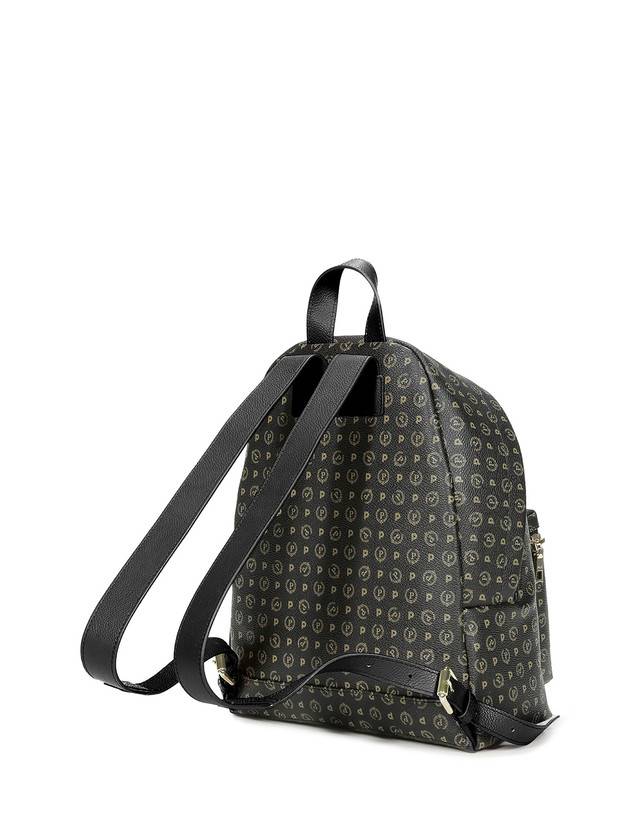 Pollini Zaino Heritage Logo Classic Nero/nero