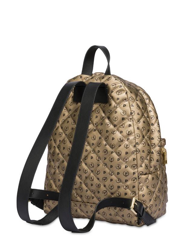 Pollini Zaino Heritage Matelassé Oro/nero
