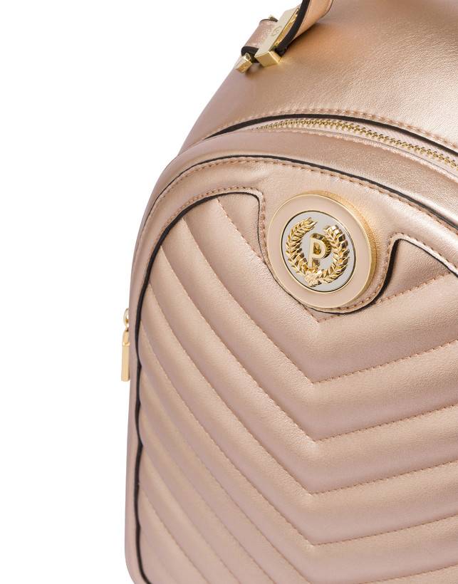 Pollini Zaino Matelassé Sunbeam Rose Gold
