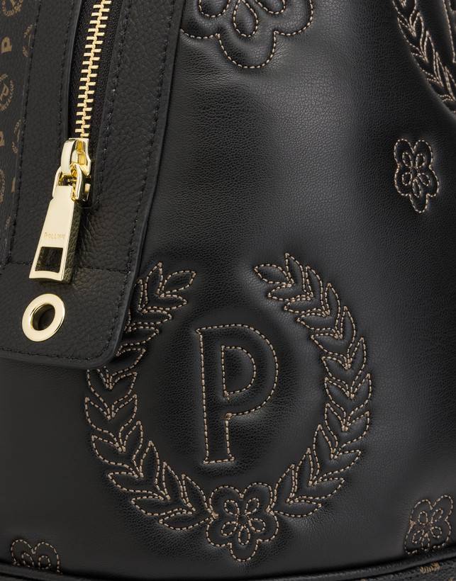 Pollini Zaino Puffy Heritage Nero/nero/nero