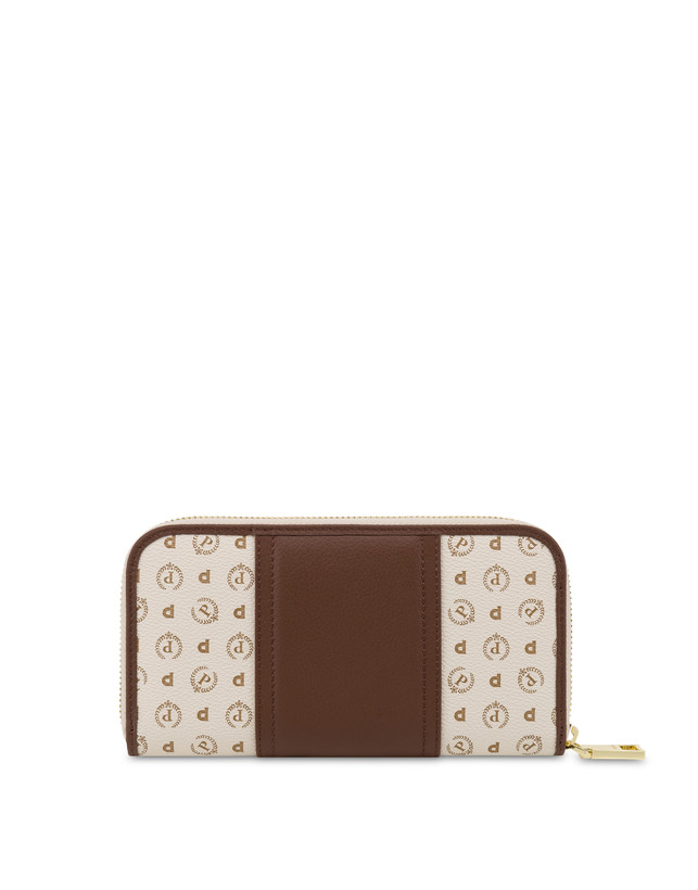 Pollini Portafoglio Zip Around Heritage 70th Anniversary Avorio/marrone