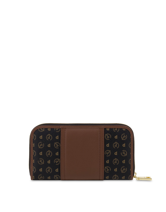 Pollini Portafoglio Zip Around Heritage 70th Anniversary Nero/marrone