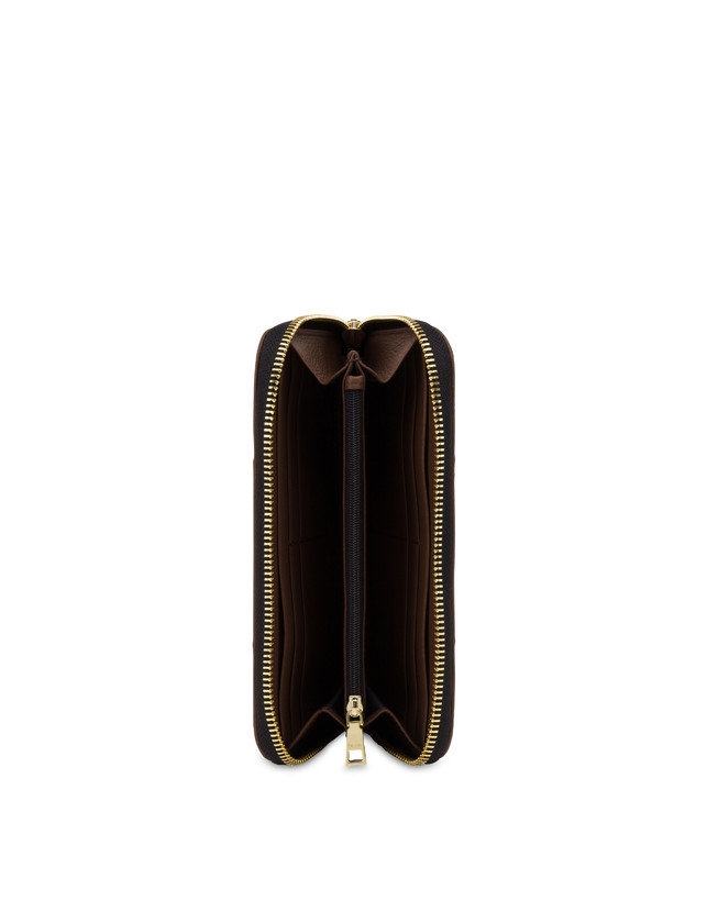 Pollini Portafoglio Zip Around Heritage 70th Anniversary Nero/marrone