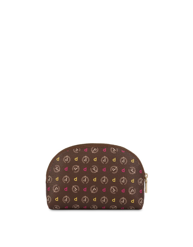 Pollini Pouch Heritage Logo Classic Multicolor/marrone