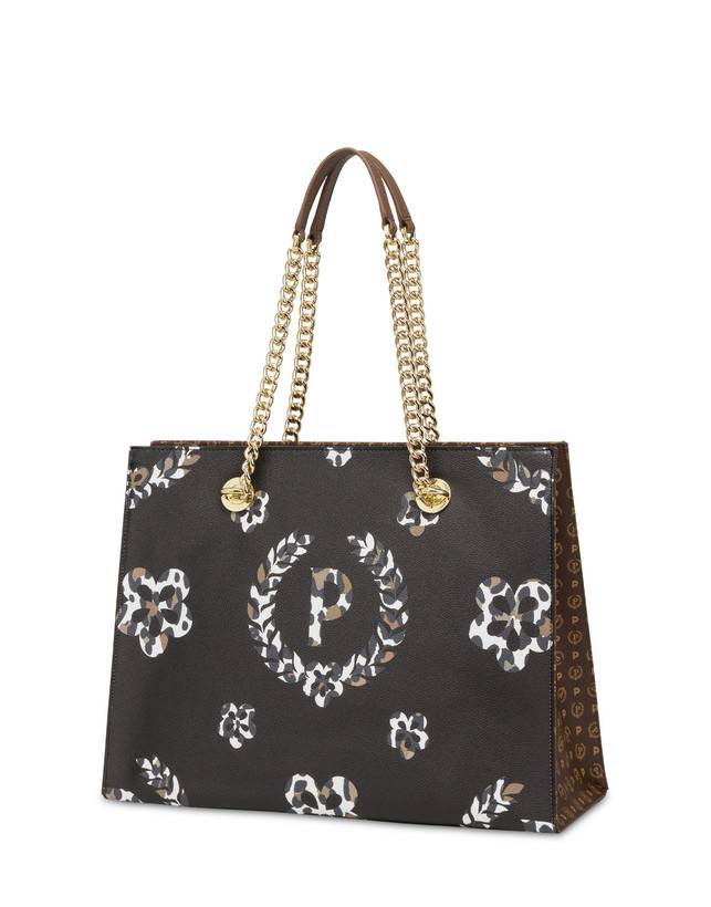 Pollini Shopping Bag Day-si! Heritage Marrone/leopardo/marrone