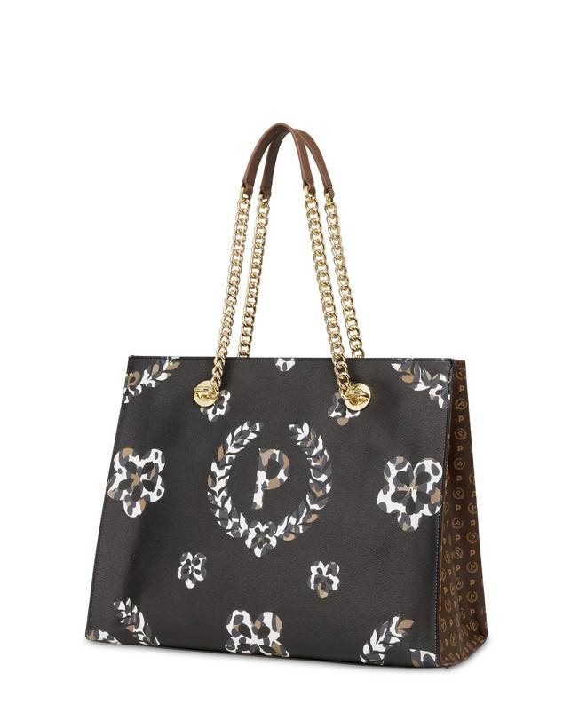 Pollini Shopping Bag Day-si! Heritage Marrone/leopardo/marrone