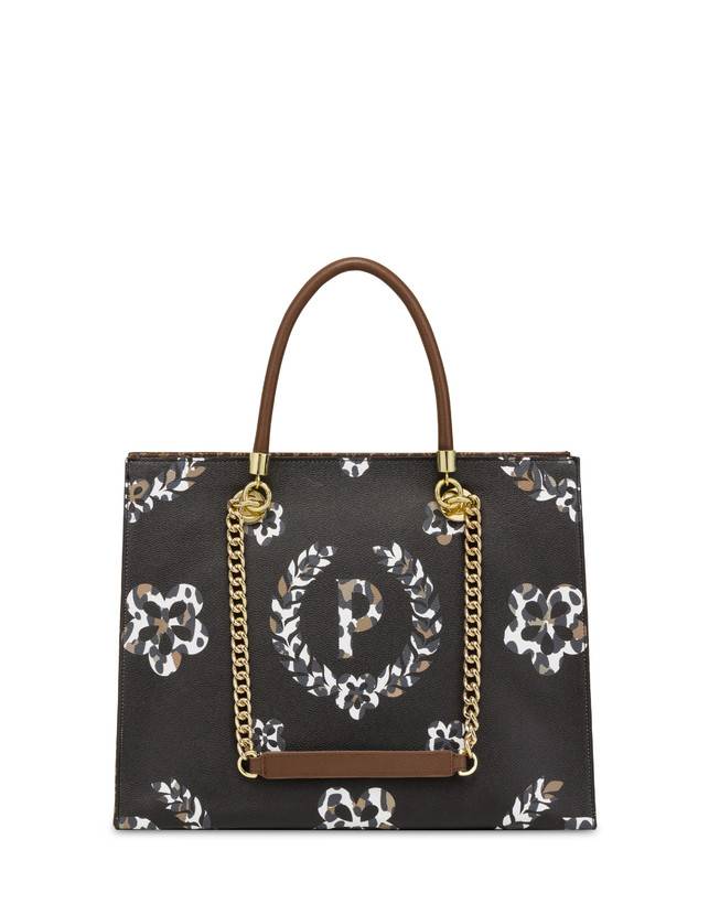 Pollini Shopping Bag Day-si! Heritage Marrone/leopardo/marrone