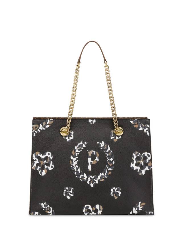 Pollini Shopping Bag Day-si! Heritage Marrone/leopardo/marrone