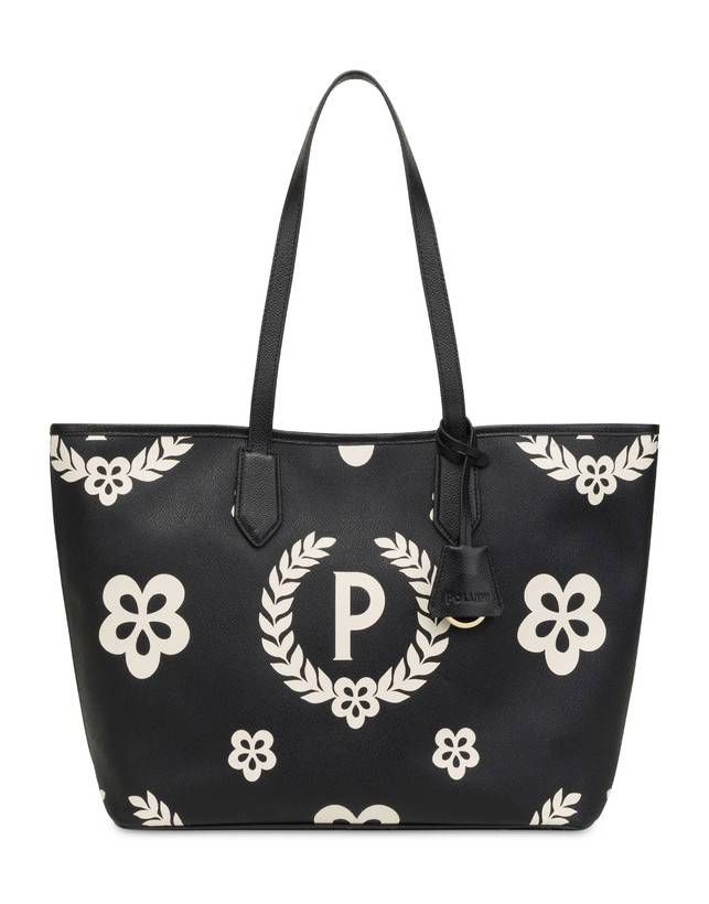 Pollini Shopping Bag Day-si! Heritage Nero/nero/nero