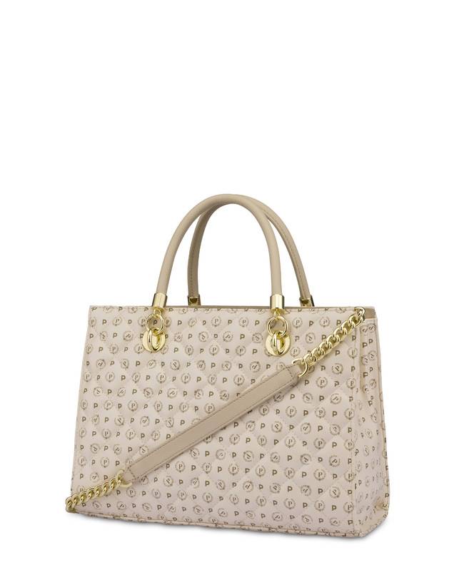 Pollini Shopping Bag Heritage Matelassé Avorio/avorio