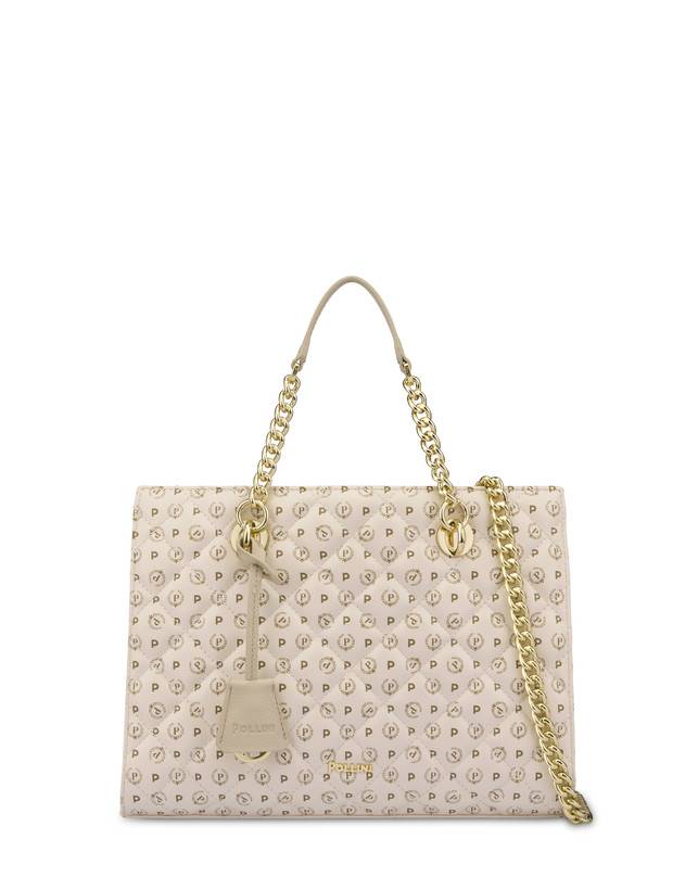 Pollini Shopping Bag Heritage Matelassé Avorio/avorio