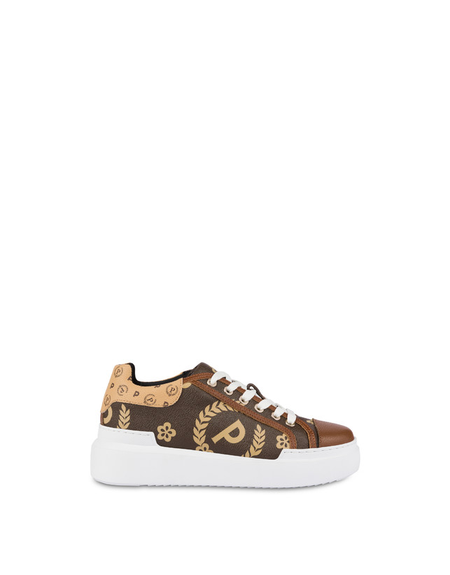 Pollini Sneakers Maxi Heritage Day Sì! Crema/marrone/marrone