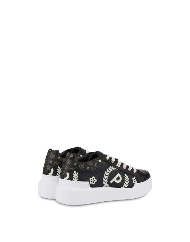 Pollini Sneakers Maxi Heritage Day Sì! Nero/nero/nero