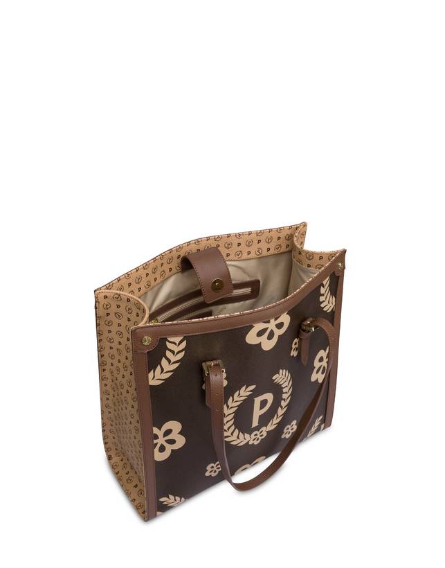 Pollini Tote Bag Day-si! Heritage Crema/marrone/marrone