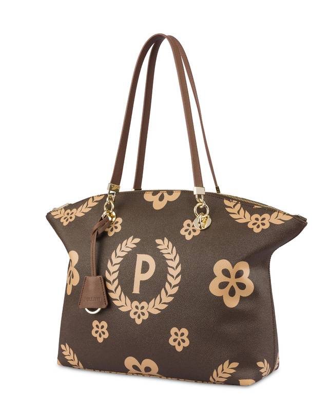 Pollini Tote Bag Day-si! Heritage Crema/marrone/marrone