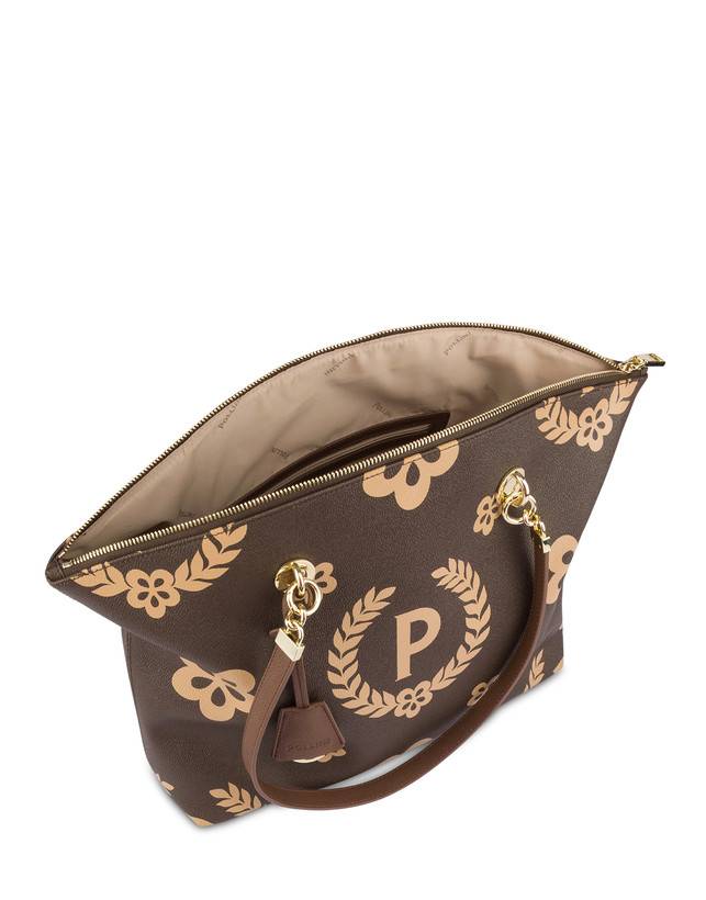 Pollini Tote Bag Day-si! Heritage Crema/marrone/marrone