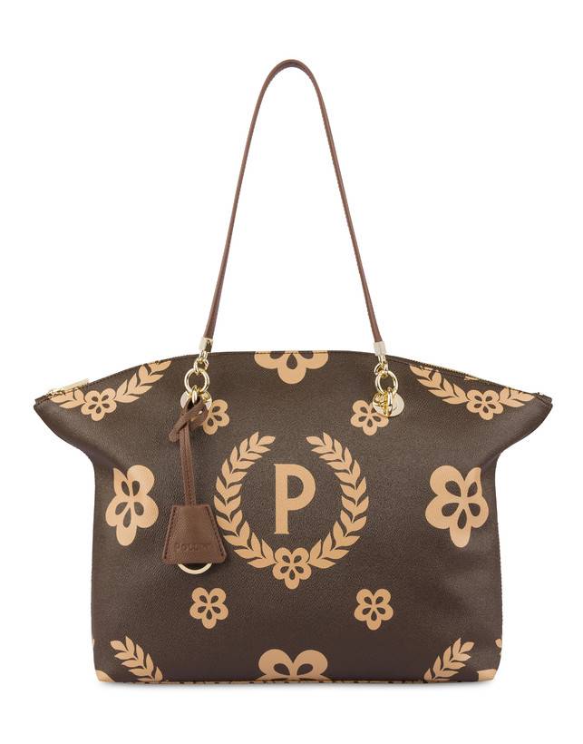Pollini Tote Bag Day-si! Heritage Crema/marrone/marrone