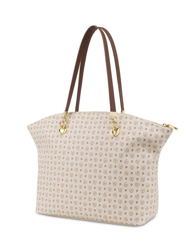 Pollini Tote Bag Heritage 70th Anniversary Avorio/marrone